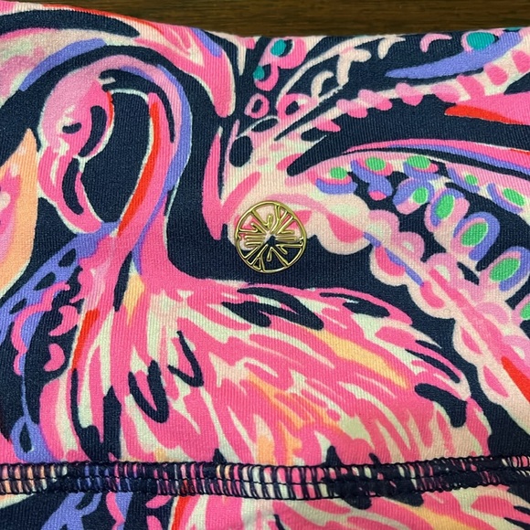 Lilly Pulitzer LUXLETIC Weekender High Rise Midi Legging High Tide Navy Size XS - Picture 12 of 12